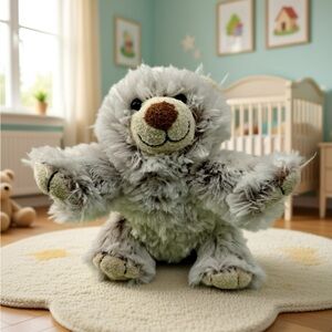 NWT 2011 Unipak "Baby Bush" Brown Bear 8” Retired Style 1535SSB - Super Soft